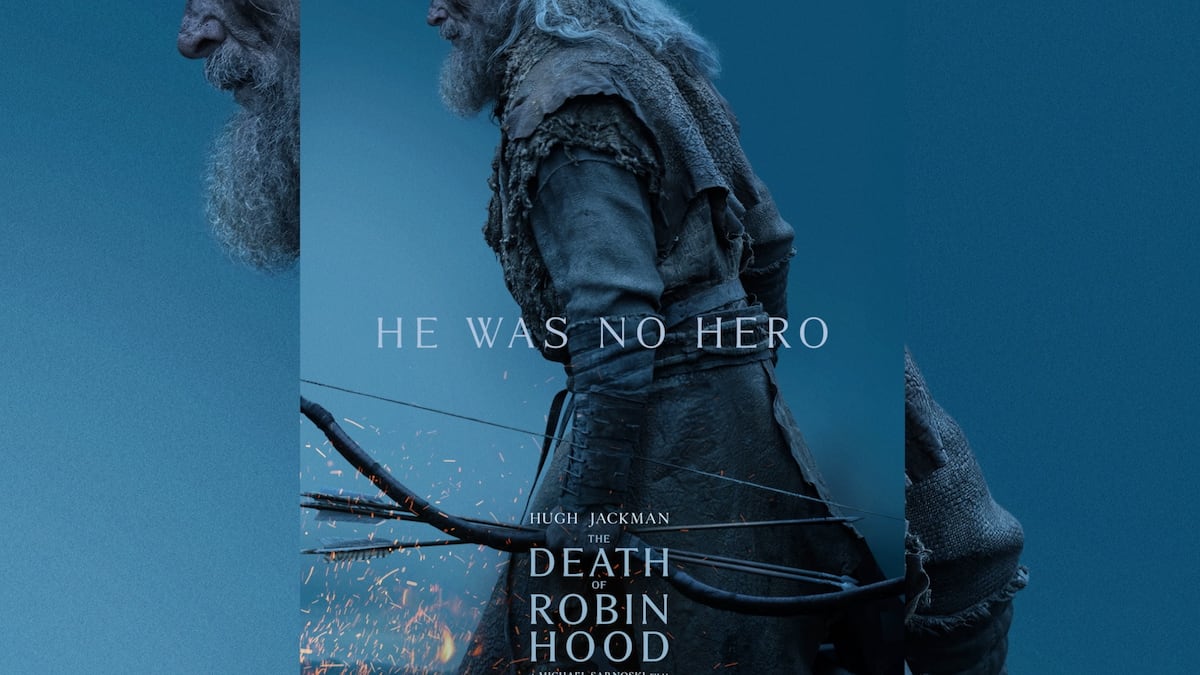 Hugh Jackman sorprende como Robin Hood envejecido en el tráiler de “The Death of Robin Hood”